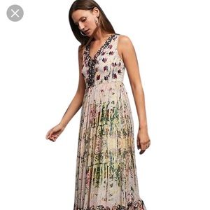 Anthropologie Cydney Tiered Maxi dress